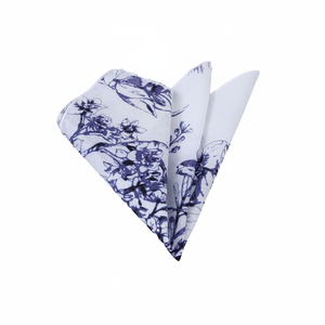 Pañuelo de Bolsillo para Hombre, Diseño con Patrón de Acuarela Blanca, Talla Única para Adultos, Tejido Textil - Product Image 2