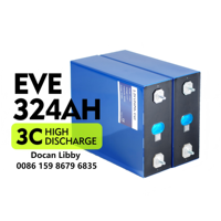 Batterie de pack de cellules pour véhicules électriques à haut rendement 116Ah 168ah 206ah 172ah 324Ah 3C 5C 10C cellules de batterie LiFePO4 avec décharge ultra-rapide