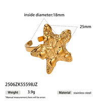 Boucles d'oreilles étoiles au design classique en forme de lave, accessoires de style luxueux et haut de gamme pour femmes