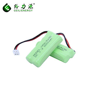 무선 전화 450mah 500mah 550mah aaa nimh 충전식 배터리 2.4v 800mah nimh 배터리 - Product Image 5