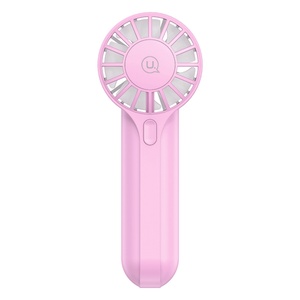 Portable Mini USB Rechargeable Hand Fan Cute Personal Pocket Fan <b>Three</b> Wind Speeds Low Noise Battery Capacity 400mAh Outdoor Use - Product Image 2