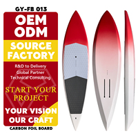 Planche de SUP hydrofoil tout carbone (115L-130L) pour sports nautiques sur lacs, rivières et océans - Unisexe