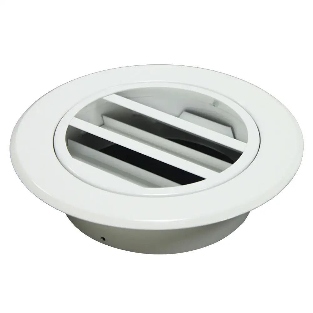 Air conditioning one way air vent covers metal louvers and vents