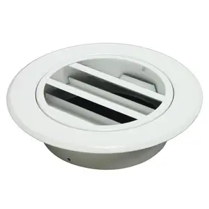 Air conditioning one way air vent covers metal louvers and vents