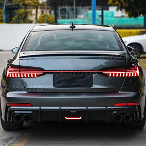 Alerón Trasero para Audi A6 C8 2019 2020 2021 2022 en adelante, ABS, Negro Brillante o Estilo Fibra de Carbono, Kit de Carrocería - Product Image 4