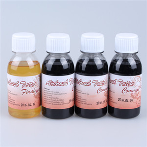 Aerógrafo <span class=keywords><strong>temporal</strong></span> tatuaje tinta pintura de cuerpo para maquillaje permanente - Product Image 4