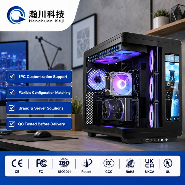 RTX 5070 12GB Prebuilt Gaming PC Custom CPU RAM SSD Case Cooling OEM ODM Wholesale Desktop Computer Supplier