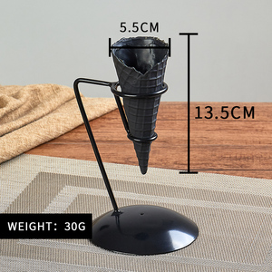 Conos de Plástico al por Mayor para Exhibición de Helados, Modelos de Conos de Plástico para Práctica de Helados DIY - Product Image 2