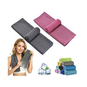 Toalla Deportiva de Microfibra de Secado Rápido Personalizada OEM, Toalla de Seda de Hielo para Maratón, Gimnasio, Yoga y Absorción del Sudor - Product Image 1
