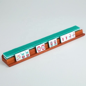 Juego de Mahjong de Cuatro Niveles, 160 Fichas Acrílicas Grabadas, Juego de Lujo, Fichas de Mahjong Americanas para Reuniones Familiares, Entretenimiento y Regalos - Product Image 4