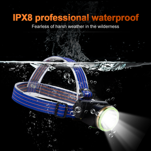 Helius Xách Tay Có Thể Điều Chỉnh Đèn Pha Ipx8 Không Thấm Nước Làm Việc Cắm Trại Ánh Sáng Torch Ánh Sáng LED Đèn Pin Ngoài Trời Đi Bộ Đường Dài Đèn Pha - Product Image 5