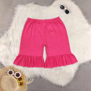Shorts d'été en coton respirant imprimé à volants amples pour enfants de 2 à 16 ans – Collection Boutique - Product Image 6