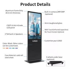 Màn Hình Cảm Ứng Lớn Tiện Dụng Màn Hình Đứng 55 <span class=keywords><strong>Inch</strong></span> 65 <span class=keywords><strong>Inch</strong></span> Màn Hình Hiển Thị Đứng - Product Image 6