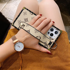 เคสโทรศัพท์หนังลายดอกไม้สำหรับ Xiaomi <span class=keywords><strong>Mi</strong></span> 9 <span class=keywords><strong>2022</strong></span> <span class=keywords><strong>10T</strong></span> Lite Poco CC9 NFC X3 <span class=keywords><strong>Pro</strong></span>,เคสด้านหลังตัวยึดข้อมือแฟชั่นปี F2 - Product Image 5