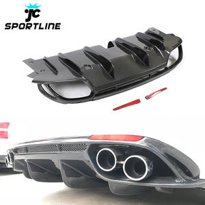 Labbro Paraurti Posteriore in Fibra di Carbonio per <span class=keywords><strong>Alfa</strong></span> Romeo Giulia Sport <span class=keywords><strong>Berlina</strong></span> 4 Porte 2017-2020 - Product Image 1