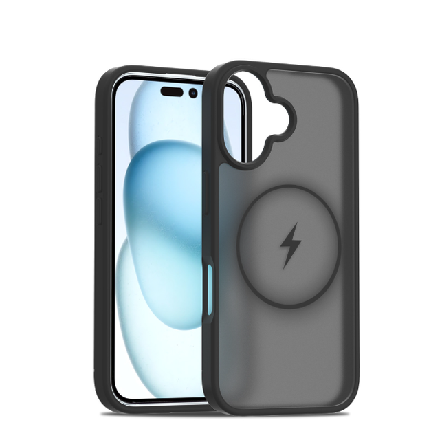 Luxury Electroplated Transparent PC Back Cover Magnetic Cell Phone Case for iPhone 13 14 15 16 Pro Max With Lens Film Protection