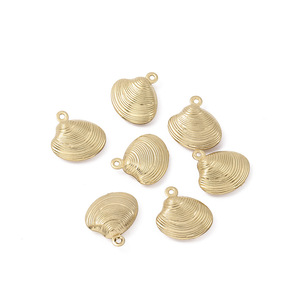 Stainless Steel <b>Shell</b> Pendant Gold Silver DIY Jewelry Findings For <b>Bracelet</b> Necklace H1134 - Product Image 5