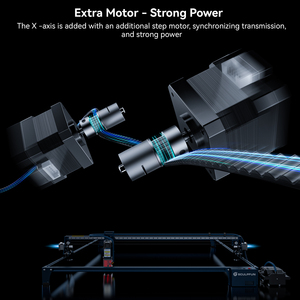 Stock DE LA UE <span class=keywords><strong>SCULPFUN</strong></span> <span class=keywords><strong>S10</strong></span>/S30/S30 <span class=keywords><strong>Pro</strong></span>/S30 <span class=keywords><strong>Pro</strong></span> Max Grabador láser Área de grabado Eje de extensión 935x905mm - Product Image 6