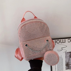 À la mode dames mode diamant femmes Mini <span class=keywords><strong>cartable</strong></span> luxe concepteur <span class=keywords><strong>cartable</strong></span> petit sac à dos pour les filles - Product Image 5