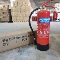 Extincteur d'incendie DCP en acier chromé pour usine, 20%ABC 40%ABC, 1KG 4KG 6KG 9KG, Équipement de lutte contre l'incendie