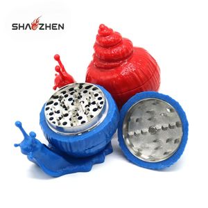 Molinillo <span class=keywords><strong>de</strong></span> hierbas <span class=keywords><strong>de</strong></span> aleación <span class=keywords><strong>de</strong></span> Zinc con forma <span class=keywords><strong>de</strong></span> Caracol creativo al por mayor encendedores superventas y accesorios para fumar granos <span class=keywords><strong>de</strong></span> café y <span class=keywords><strong>especias</strong></span> - Product Image 1