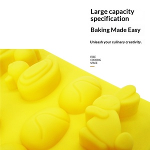 แม่พิมพ์<span class=keywords><strong>เค้ก</strong></span>ซิลิโคนเกรดอาหารจากโรงงานโดยตรง และแม่พิมพ์เยลลี่ช็อกโกแลต ปลอดภัยสำหรับเตาอบ อุปกรณ์ทำขนมสำหรับครัว ขายส่ง - Product Image 4