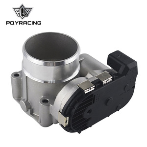ชุดเรือนลิ้นปีกผีเสื้อ Poyracing ขนาด 60 มม. สำหรับ Audi A4 A6 VW Passat B5 1.8T เกียร์ธรรมดา อะไหล่แต่ง - Product Image 1