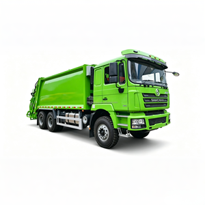 Camión Compactador de Basura Shacman F3000 6x4 de Servicio Pesado para Exportación, Camión Recolector de Residuos con Carga Trasera para Saneamiento Ambiental Urbano - Product Image 1