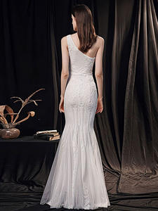 Neue Sexy Maßgeschneiderte Spitzenkleider für Gala Meerjungfrau-Abendkleid Damen Ballkleider Geburtstagsparty-Kleid - Product Image 5