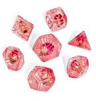 Nouveauté : Dés DND à 20 faces de 55 mm, faits à la main, géants, avec noyau liquide, pour jeux de table RPG