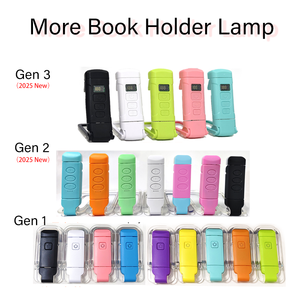 Lampe de lecture portable rechargeable à clipser pour les yeux, avec fonction LED à intensité réglable, idéale pour la lecture, la chambre à coucher, le chevet ou le bureau - Product Image 4