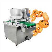 Dépôt automatique industriel de biscuits à puces de chocolat, Machine manuelle de fabrication de biscuits pour les petites entreprises
