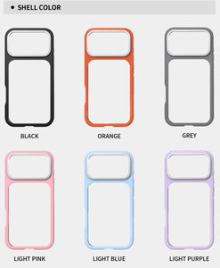 Cho iPhone 17 Pro Max Bìa <span class=keywords><strong>New</strong></span> <span class=keywords><strong>2025</strong></span> TPU trường hợp cam cao cấp sang trọng - Product Image 3