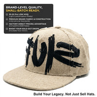 Topi Snapback Bordir 3D Puff Desain Terbaru, Bernapas, Tahan Air, untuk Aktivitas Luar Ruangan