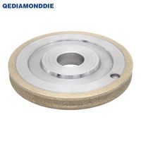 Meules diamantées à bord de crayon de verre Meule ronde en verre Roue diamantée en PE pour le polissage du verre