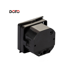 Compteur d'heures industriel HM-2FD AC110-220V DC10-60V, pour le suivi du temps de fonctionnement des générateurs/moteurs, noir - Product Image 3