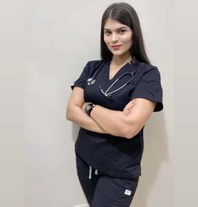 特注大型カスタムスクラブユニフォーム、スキニースクラブパンツ、医療ユニフォーム、女性用スクラブセット、ユニセックス医療看護師ユニフォームセット - Product Image 4