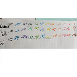 Paquet <span class=keywords><strong>de</strong></span> 10 crayons <span class=keywords><strong>de</strong></span> couleur triangulaires géants en forme <span class=keywords><strong>de</strong></span> graisse courte pour enfants Taille-<span class=keywords><strong>crayon</strong></span> en métal extra épais à noyau avancé en bois - Product Image 4
