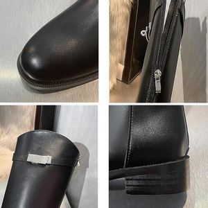 Botas de Equitación Ligeras de Cuero, Botas Económicas al por Mayor, Botas de Seguridad Ecuestres de la Mejor Calidad, Botas Transpirables Personalizables - Product Image 5