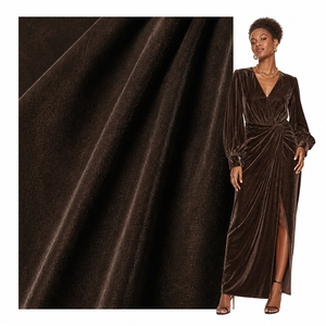 Tissu en velours tissé biologique de soie de mûrier et viscose Jura&<span class=keywords><strong>Vichy</strong></span> S65111 en promotion pour robes, literie et vêtements de nuit pour femmes - Product Image 1
