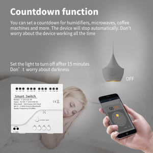 ZB-TDQ Tuya <b>Zigbee</b> Smart Wifi Module <b>Switch</b> 12V 24V 110V 220V RF 433 Remote Control 4CH DIY Relay Work With Alexa Google Home - Product Image 2