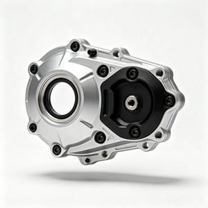 Cubierta de Embrague para Motocicleta de Acero Inoxidable Mecanizada por CNC Personalizada, Cubierta Lateral del Cárter del Motor de Aleación de Aluminio, Modificación para Motocicleta - Product Image 1