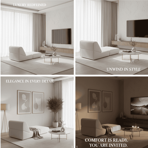 Cozy Teddy Fleece Compressed Single Sofa Bed, Modern Folding Arm Chair with Sturdy Foam <b>Cushion</b> Space-Saving Compressible Lounge - Product Image 2