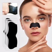 Bandes exfoliantes nettoyantes en profondeur, patchs anti-points noirs, autocollants pour le nez, traitement des pores, masque hydrocolloïde pour le nez
