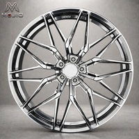 Jantes de voiture sport MOJIO en alliage d'aluminium forgé 5x114.3 légères, personnalisées, ET PCD, 17 18 19 20 21 22 pouces pour voiture de tourisme