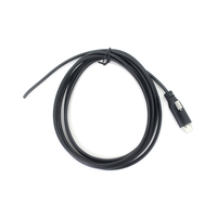 Câble ouvert personnalisé avec connecteur mâle Type-C à vis unique et extrémité nue pour la transmission de signal et d'alimentation des équipements