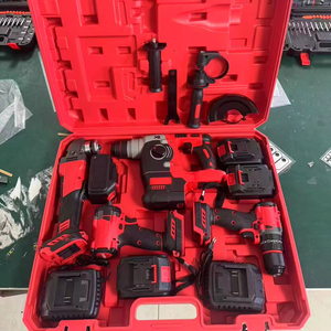 Kit d'outils électriques sans fil multifonctionnel 5-en-1 4-en-1 sans balais, 4 pièces, avec batterie au lithium, pour usine, OEM gratuit - Product Image 2