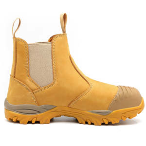 Botas <span class=keywords><strong>DE</strong></span> SEGURIDAD impermeables para hombre, zapatos <span class=keywords><strong>de</strong></span> trabajo <span class=keywords><strong>de</strong></span> cuero nobuck <span class=keywords><strong>de</strong></span> trigo, calzado <span class=keywords><strong>de</strong></span> <span class=keywords><strong>gallo</strong></span> <span class=keywords><strong>de</strong></span> <span class=keywords><strong>roca</strong></span>, botas <span class=keywords><strong>de</strong></span> trabajo australianas - Product Image 2