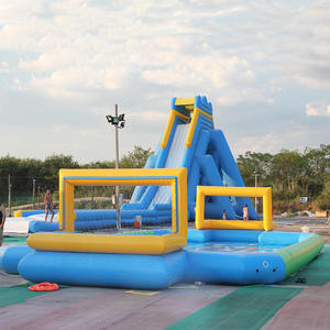 Campo de Voleibol Inflable para Piscina Grande, Cancha de Voleibol Acuática Inflable, Cancha de Tenis Inflable para Juegos Deportivos - Product Image 2