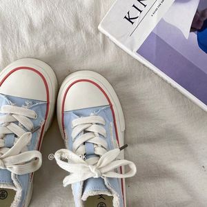 2026 Spring Autumn Women <b>Canvas</b> Shoes, Niche Design <b>Round</b> Toe Thick Sole White Sneakers, Versatile Casual Board Shoes - Product Image 6